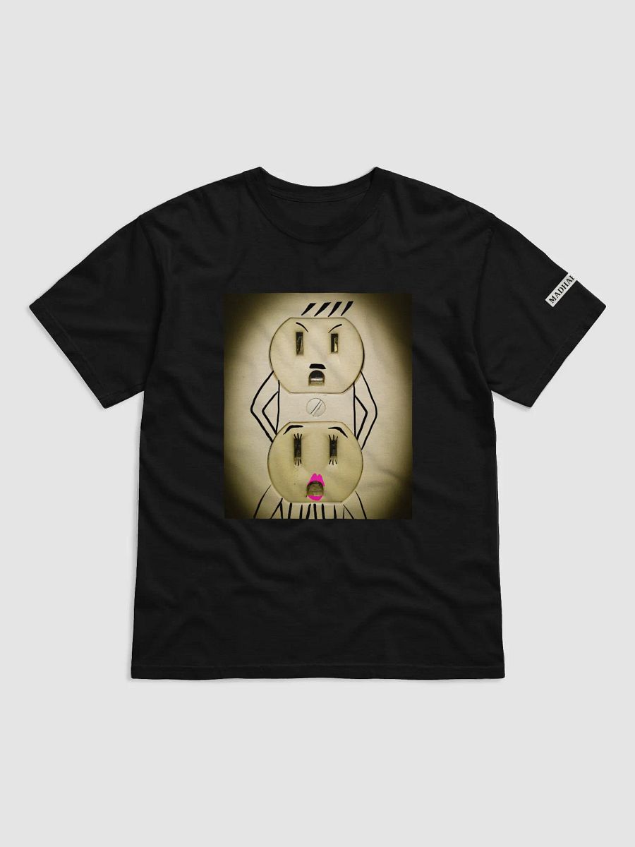 Whimsical Faces Wall Outlet Art Tee product image (1)