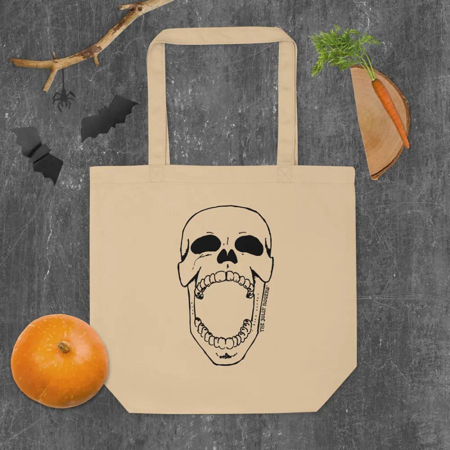 Screaming Skull Tote Bag product image (10)
