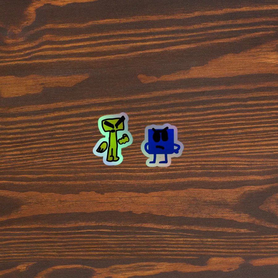 Square And T Stickers product image (5)