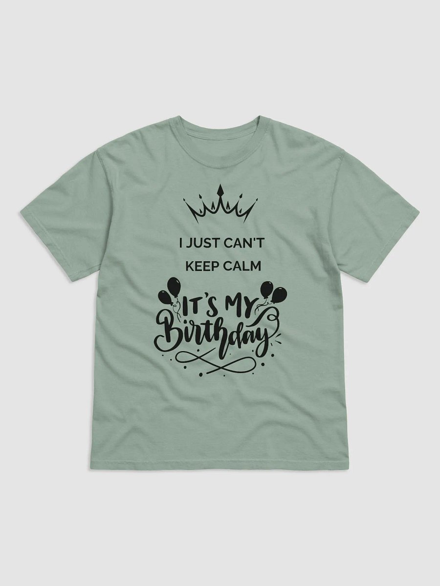 It's My Birthday Comfort Colors Heavyweight T-Shirt product image (5)