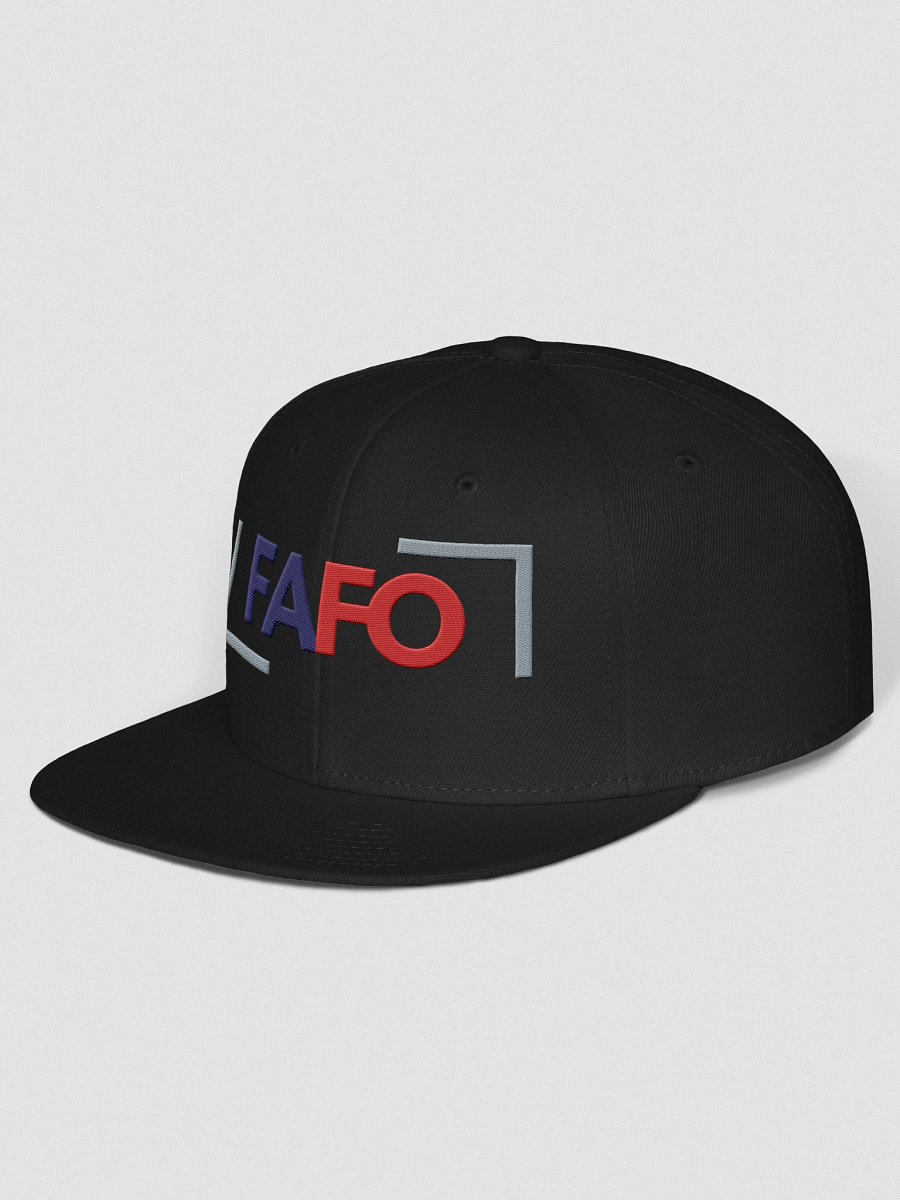 FAFO Wool Blend Snapback Cap product image (25)