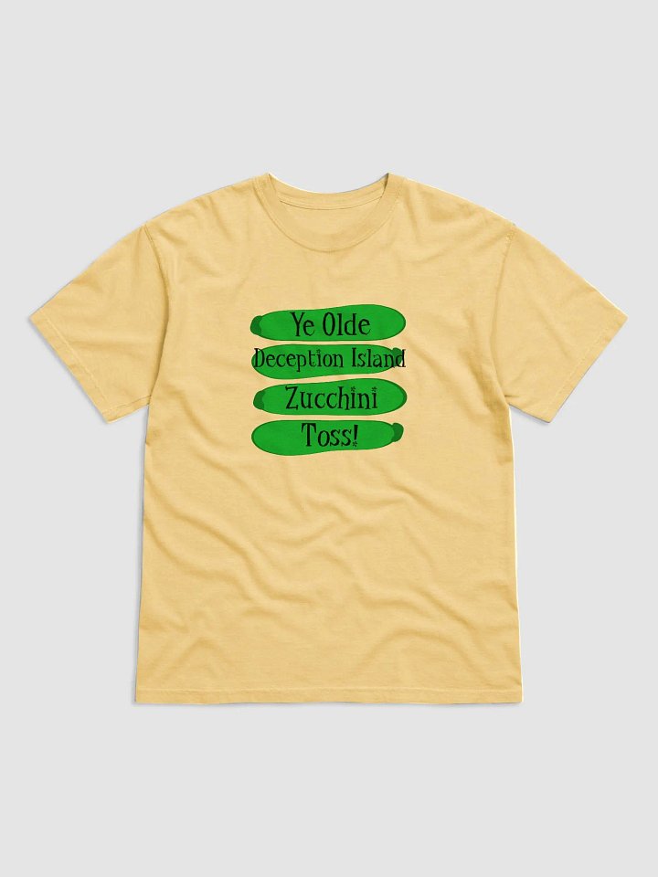Ye Olde Deception Island Zucchini Toss Shirt product image (1)