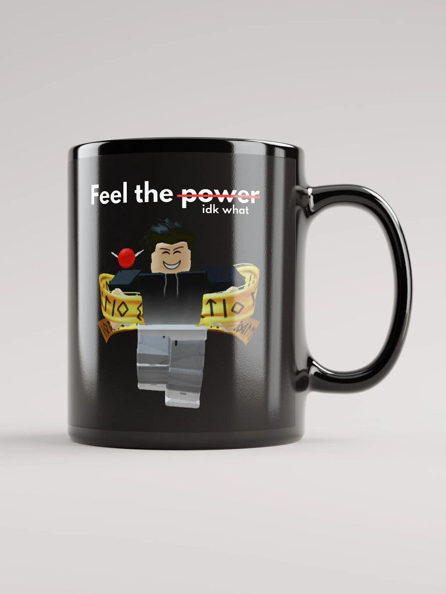 FAN Black Glossy Mug product image (1)