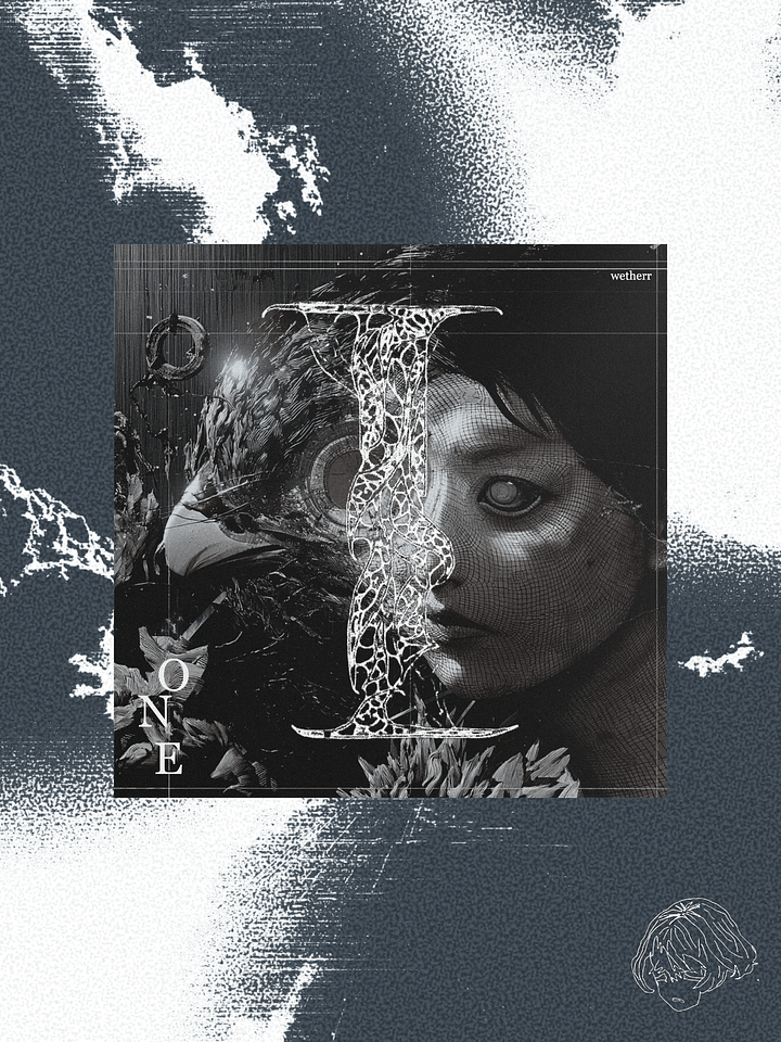 'ONE' COVER ART POSTER product image (1)