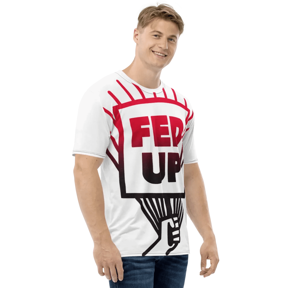 Fed Up Big Print T-shirt product image (3)