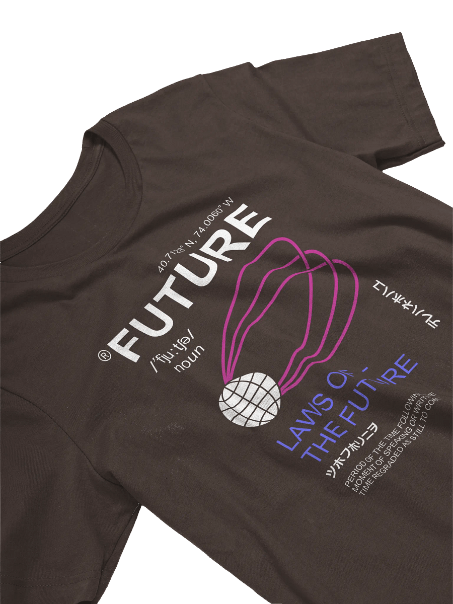 Flowing Future Graphic T-Shirt product image (3)