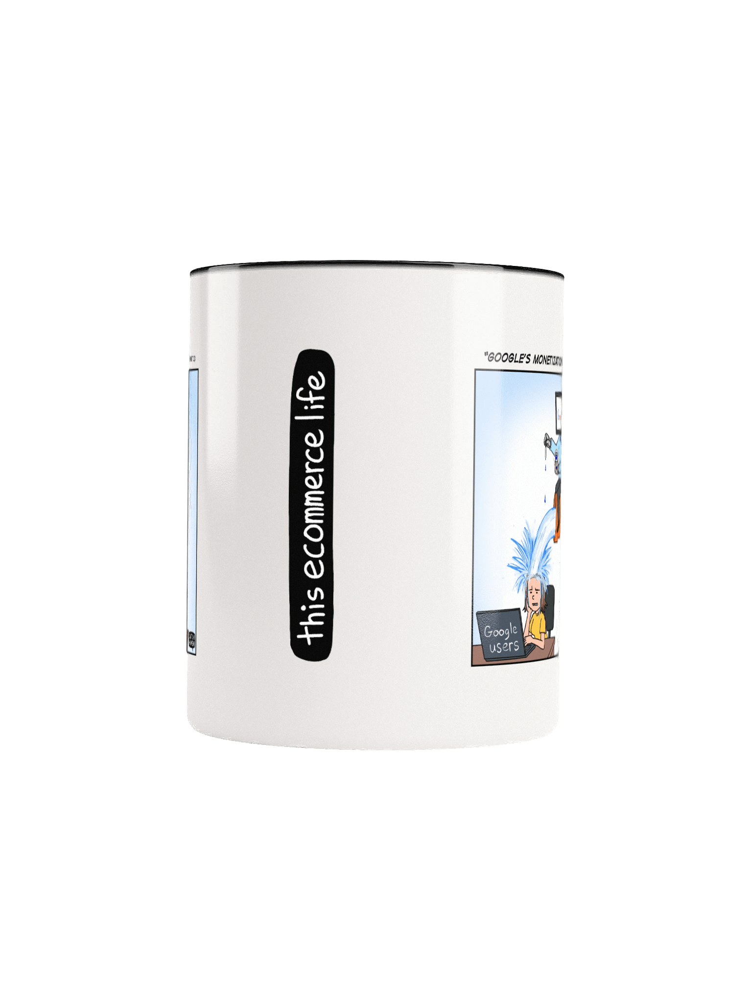 "Google's monetization visualized" mug product image (9)