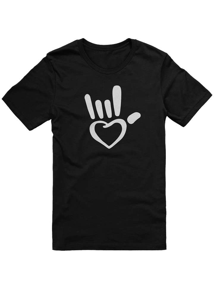 "ILY Palm Heart – ASL Love Design by Able Lingo" product image (2)