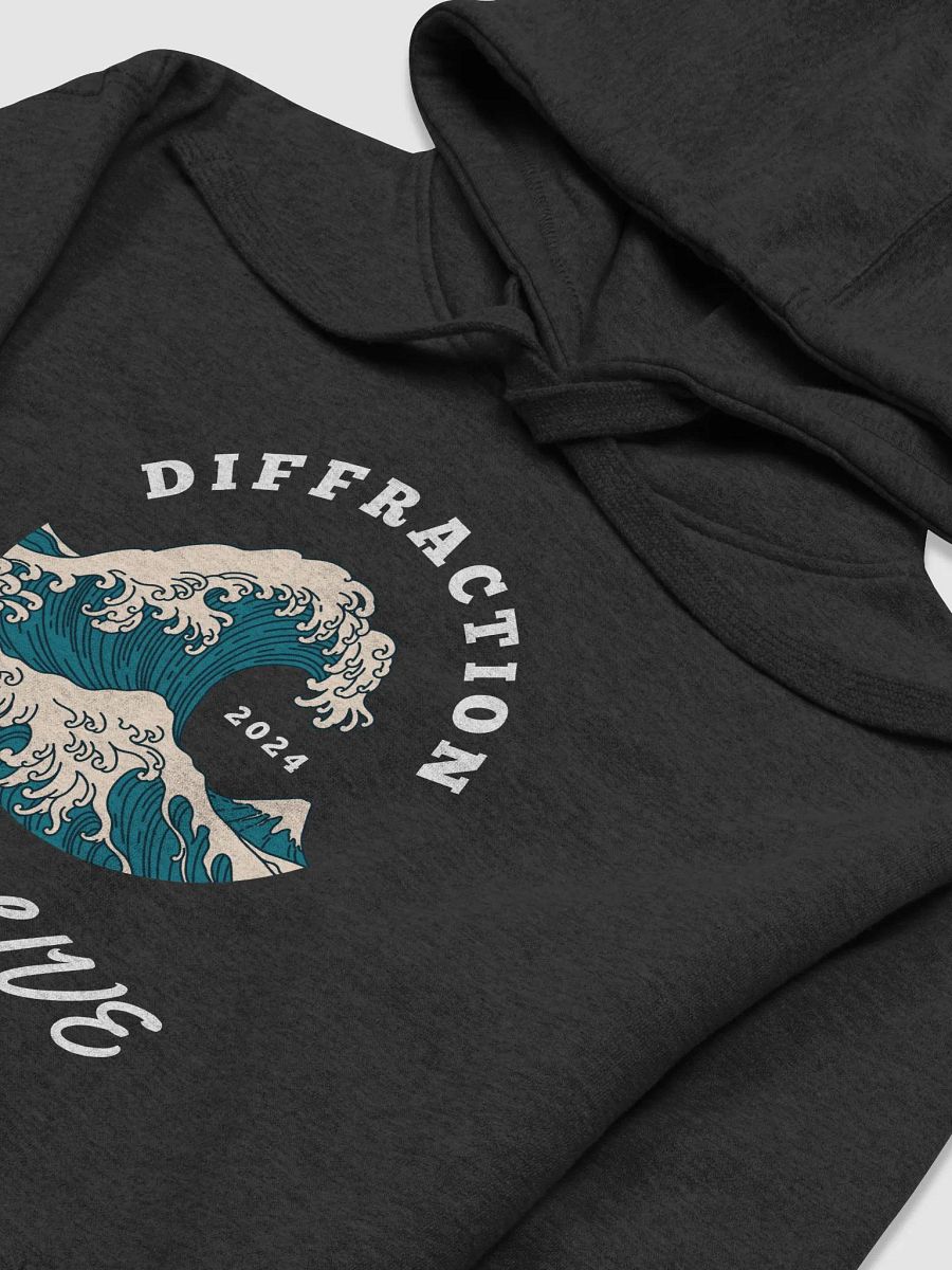 Diffraction Classic Hoodie - Dark w/ Light Lettering product image (11)
