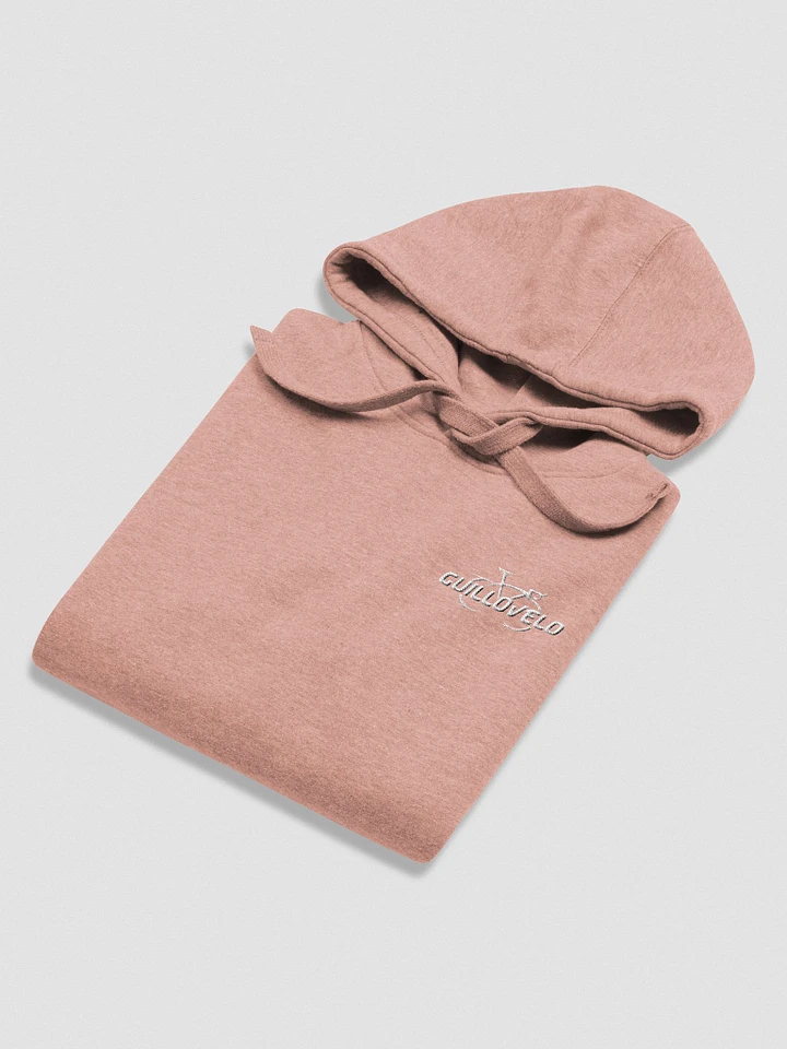 GUILLOVELO DUSTY ROSE EMBROIDERED HOODIE product image (1)