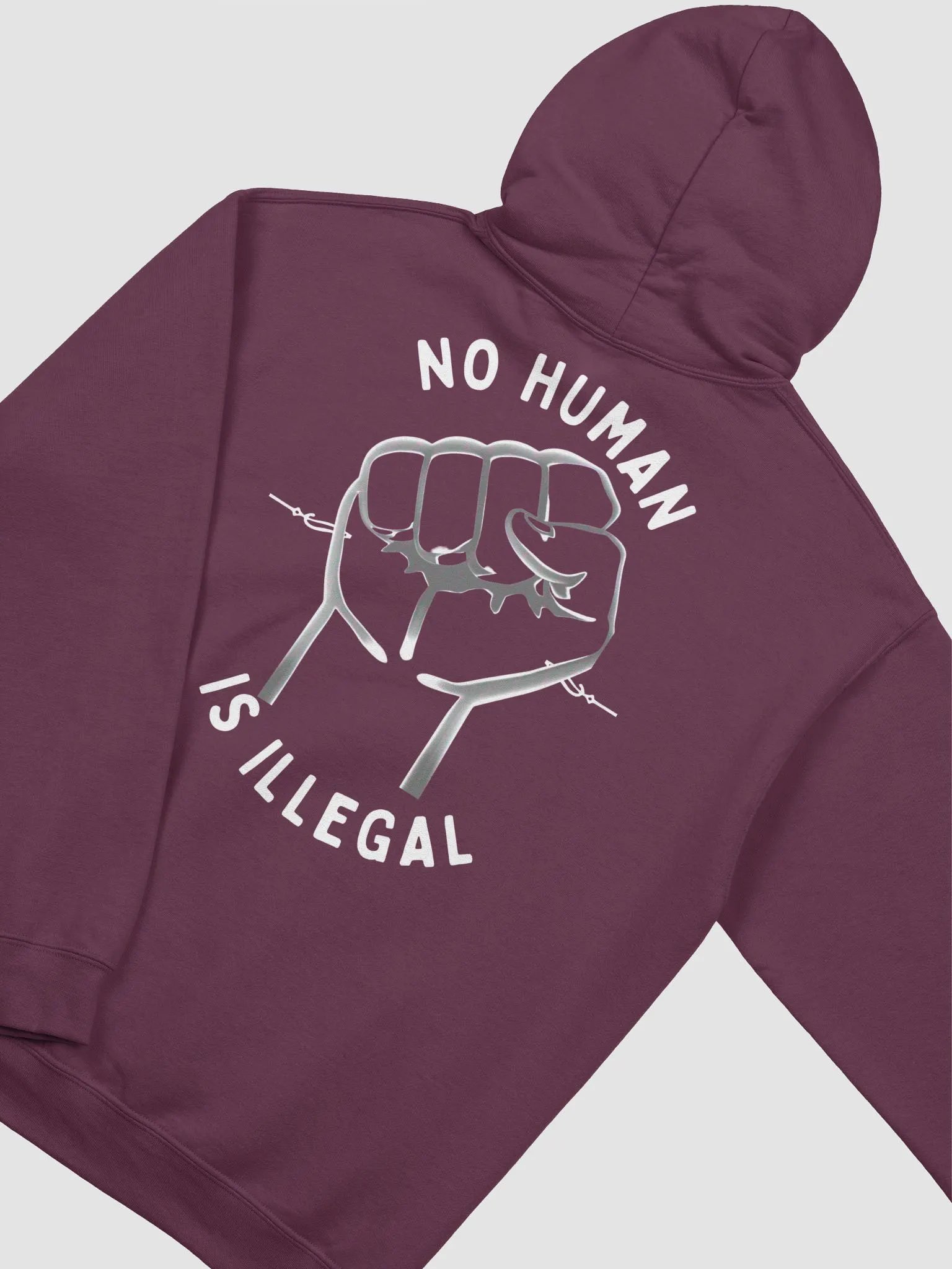 No Human Is Illegal Hoodie product image (4)