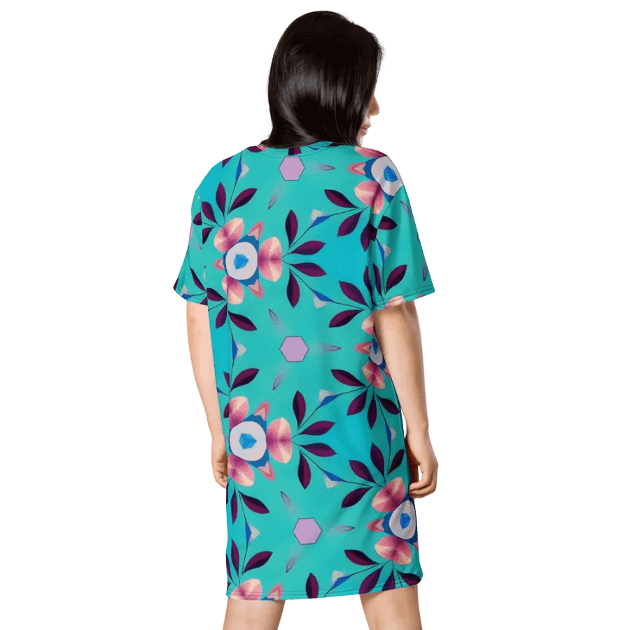 Floral Bliss T-Shirt Dress product image (2)