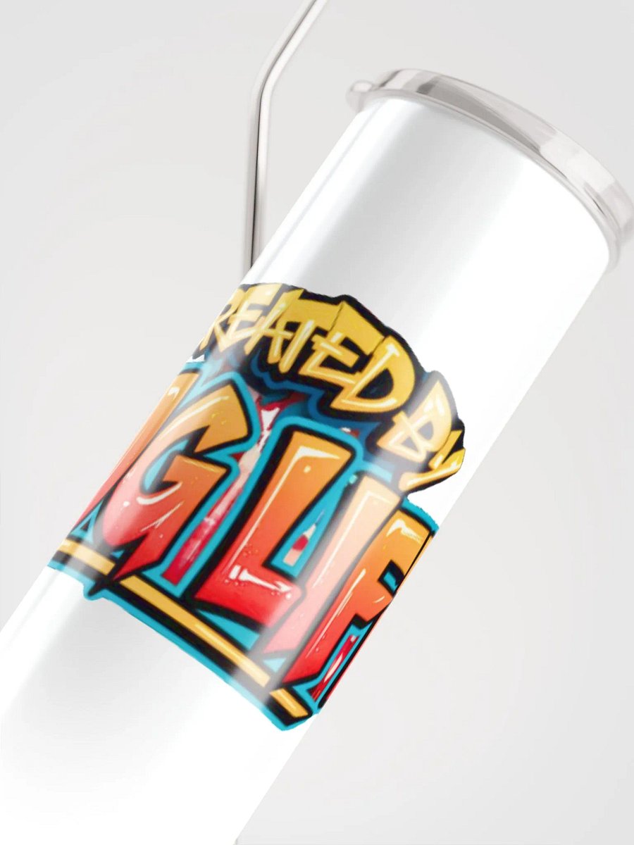 20oz Skinny Stainless Steel Tumbler with Lid and Straw product image (4)