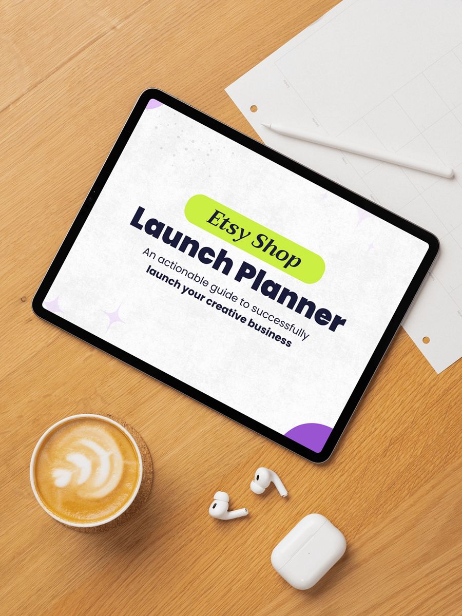 Etsy Shop Launch Planner & Checklist product image (5)