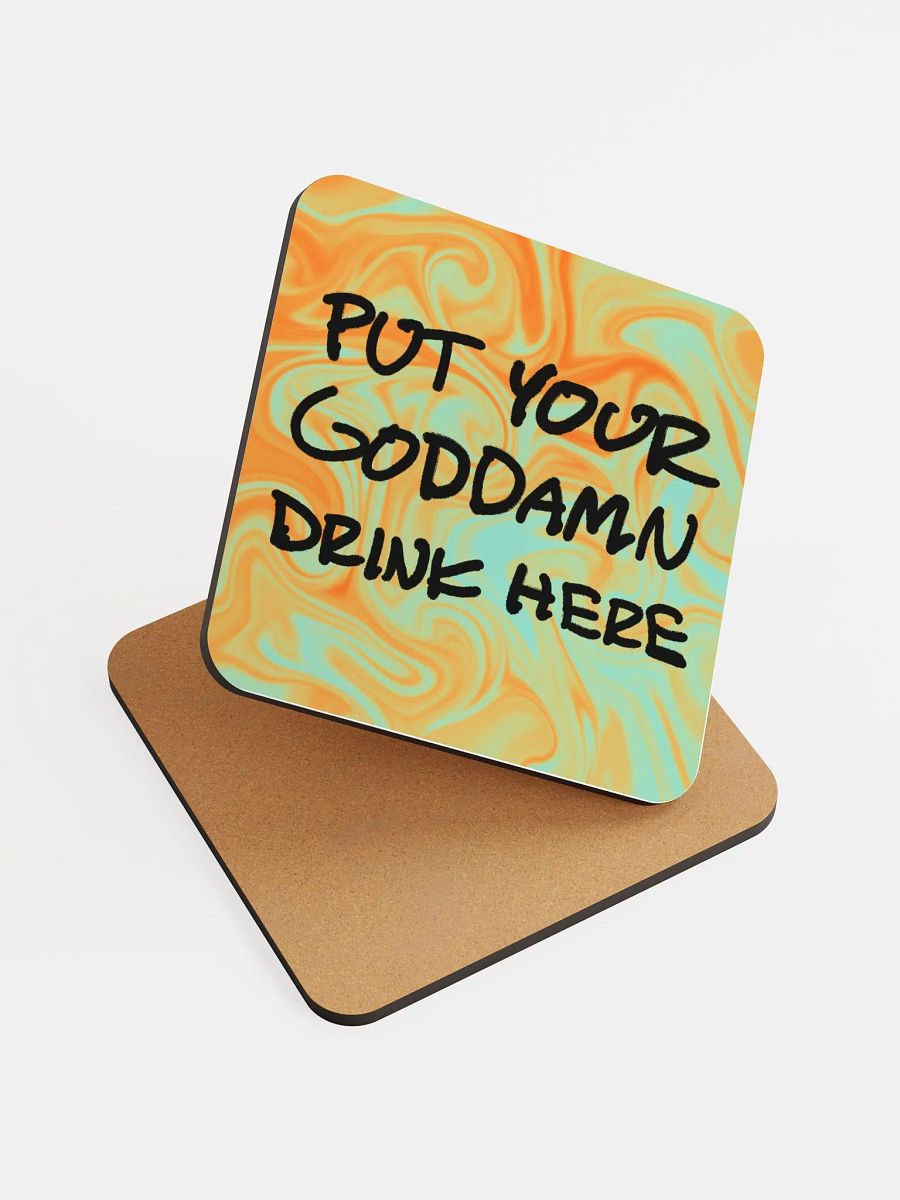 PYGDH coaster (trippy marble #4) product image (6)