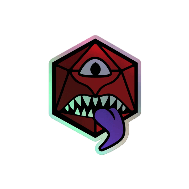 Holographic Dice Mimic Logo product image (2)