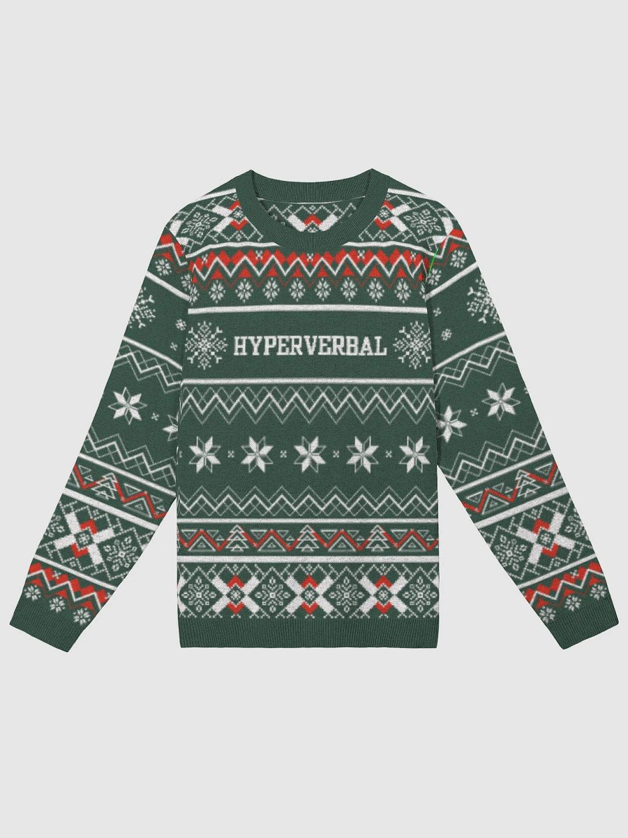 HYPERVERBAL (holiday sweater 1) knitwear classic crewneck product image (2)