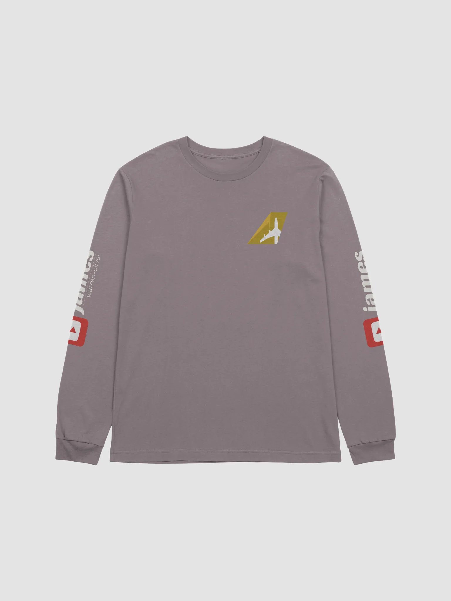 💤 First Class Pyjama Long Sleeve Top (Stone) - Two-Tone Gold Tailfin product image (1)