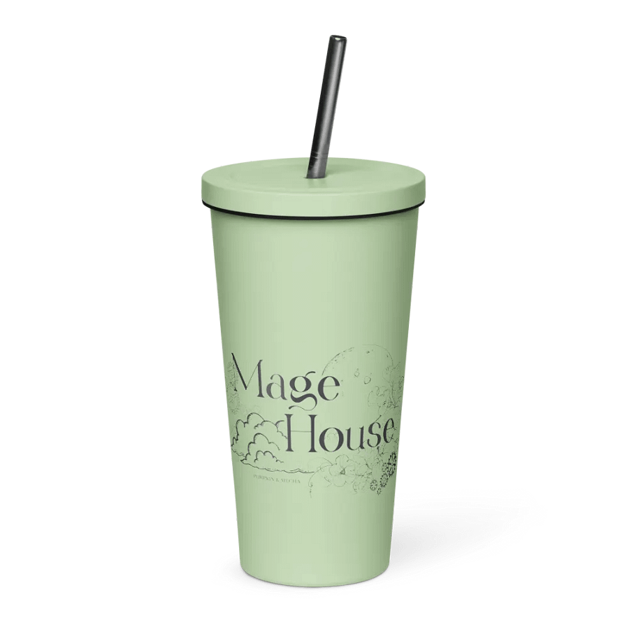 Pumpkin Mage: Year of the Rabbit - Insulated Tumbler w/ Straw product image (2)