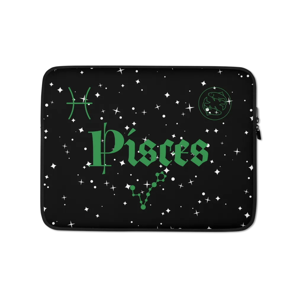 Celestial Pisces Laptop Sleeve product image (1)