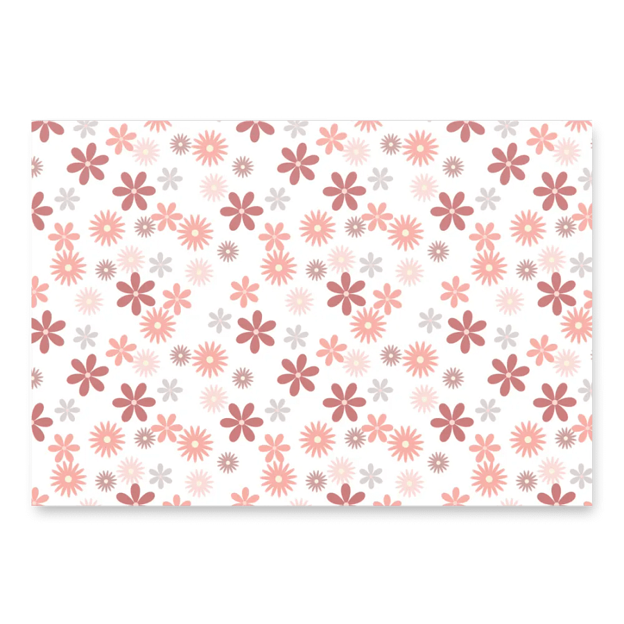 Pink Petals Wrapping Paper Set product image (4)