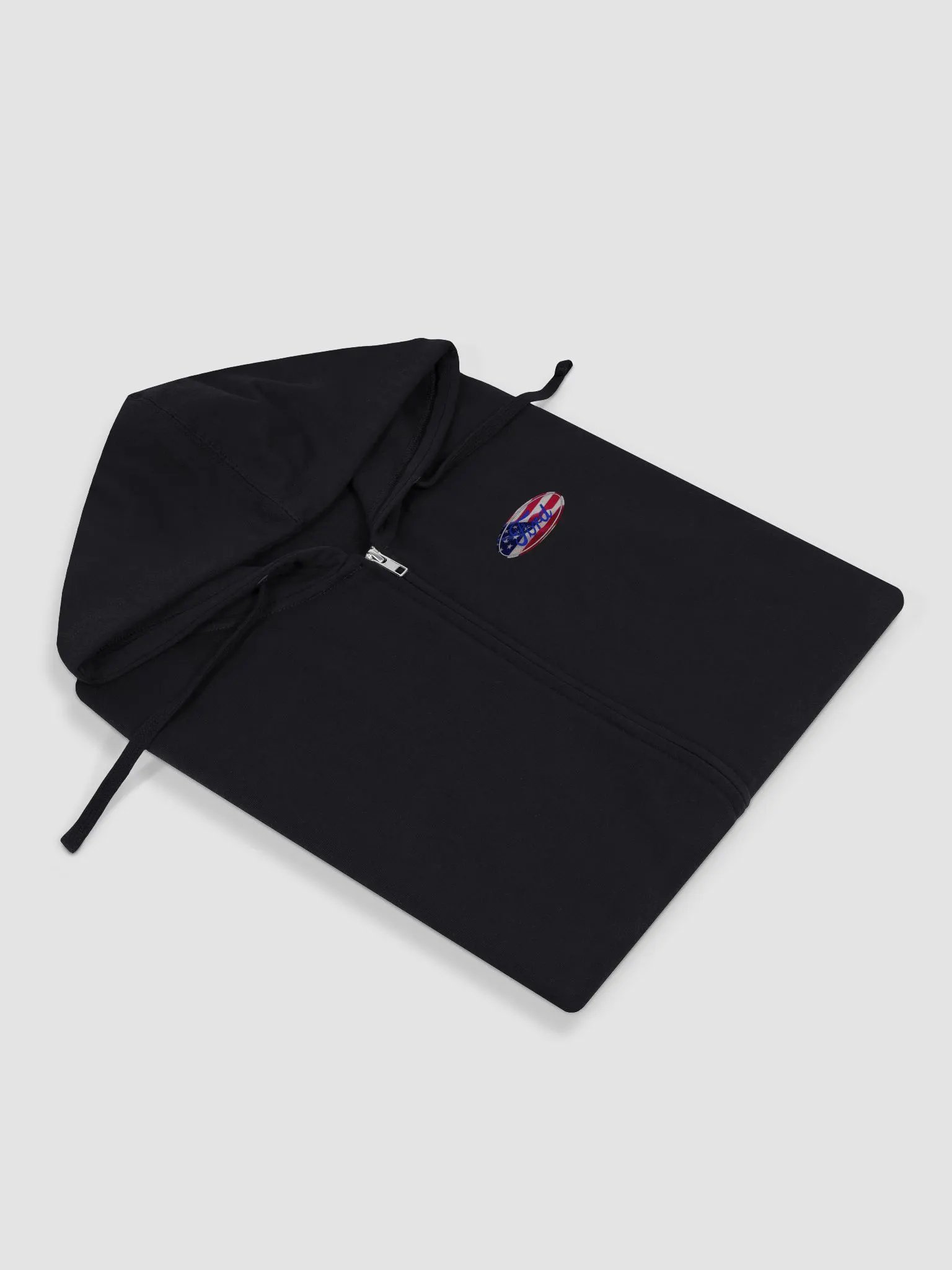 Patriotic Ford Script Zip-Up Hoodie product image (3)