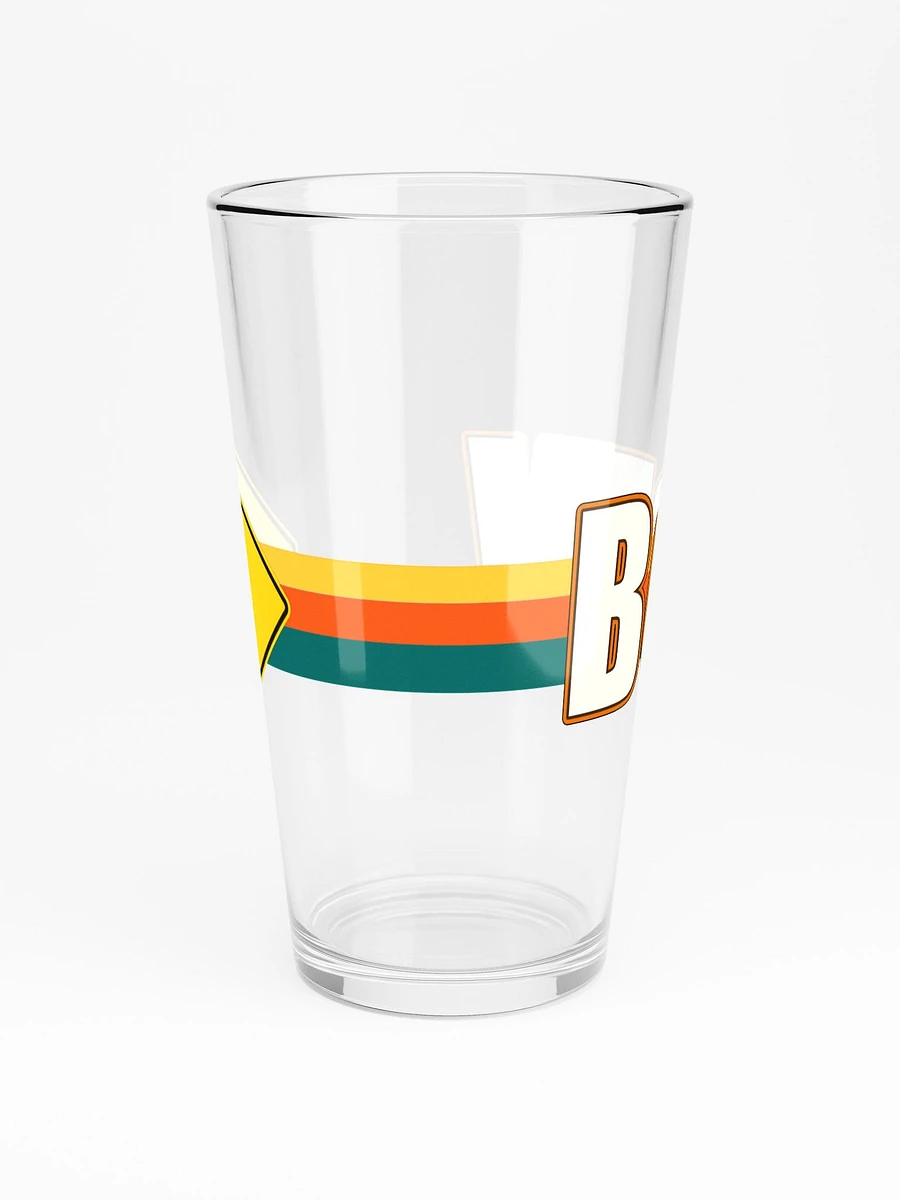 BCTV Oldschool Logo Wrap Pint Glass product image (3)