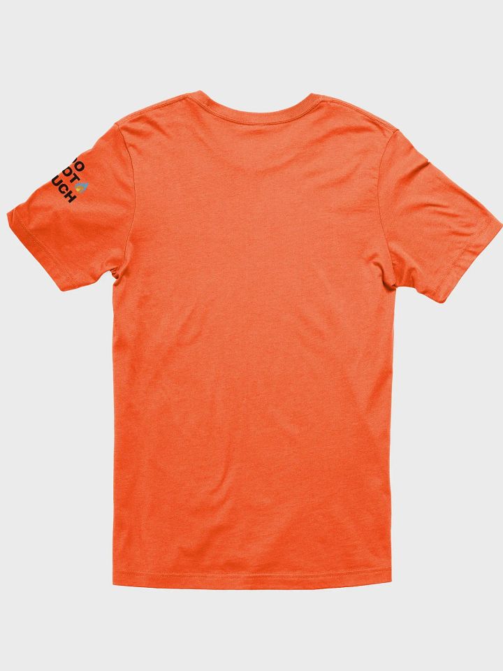 LIMITED EDITION- CRPS Warrior Bubble Ribbon Do Not Touch LEFT Arm 'Supersoft' Orange T-Shirt product image (2)