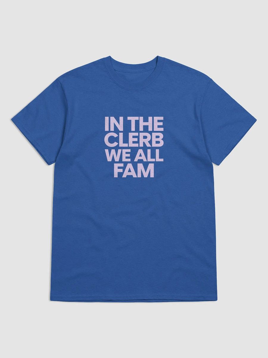 IN THE CLERB, WE ALL FAM Statement Tee product image (2)
