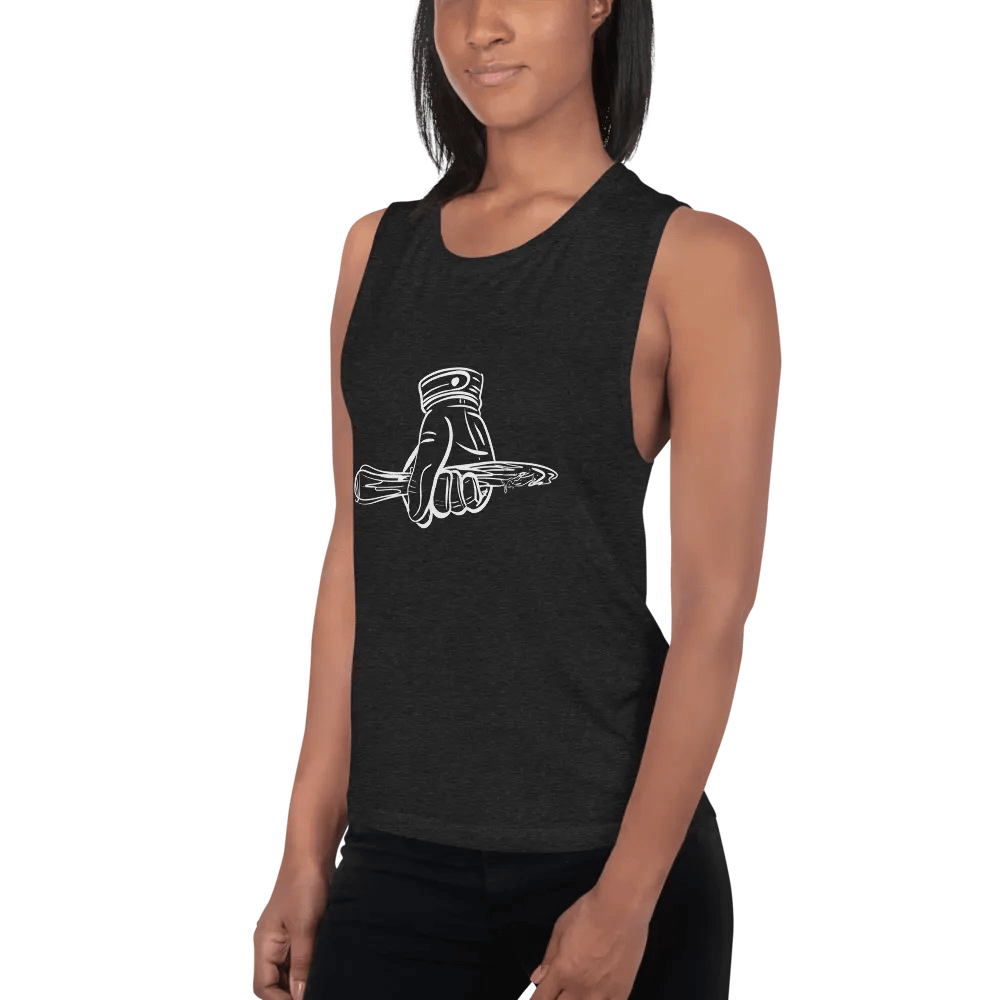 Glove & Icicle Flowy Muscle Tank product image (2)