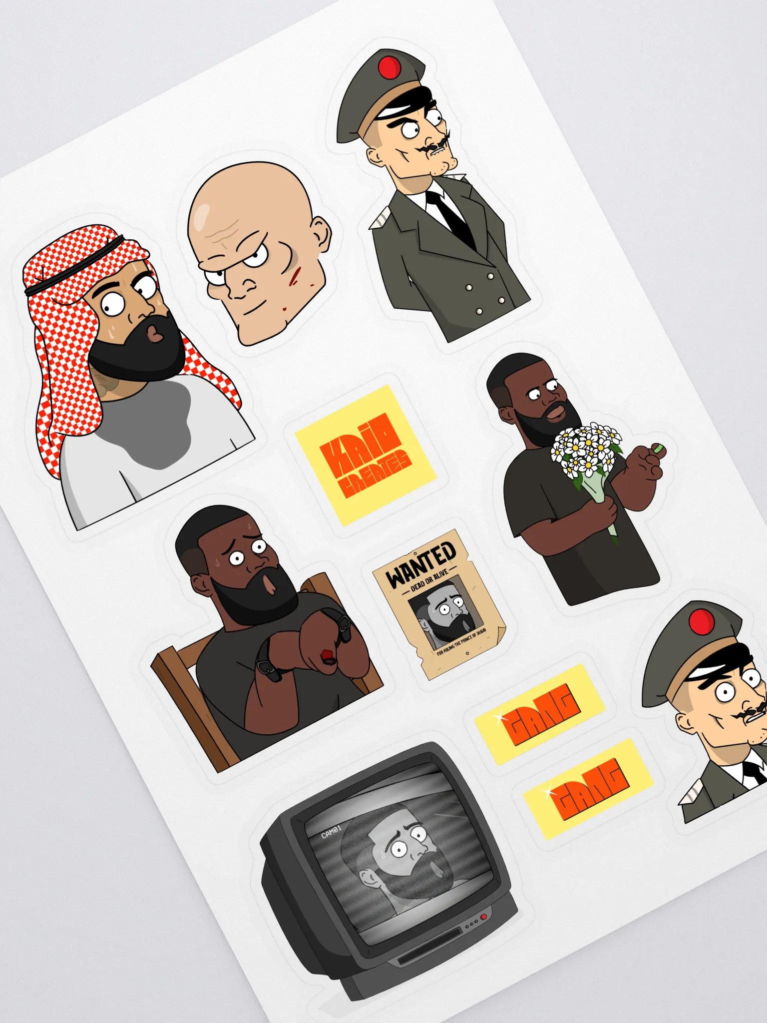 SNG Sticker Sheet #4 product image (1)