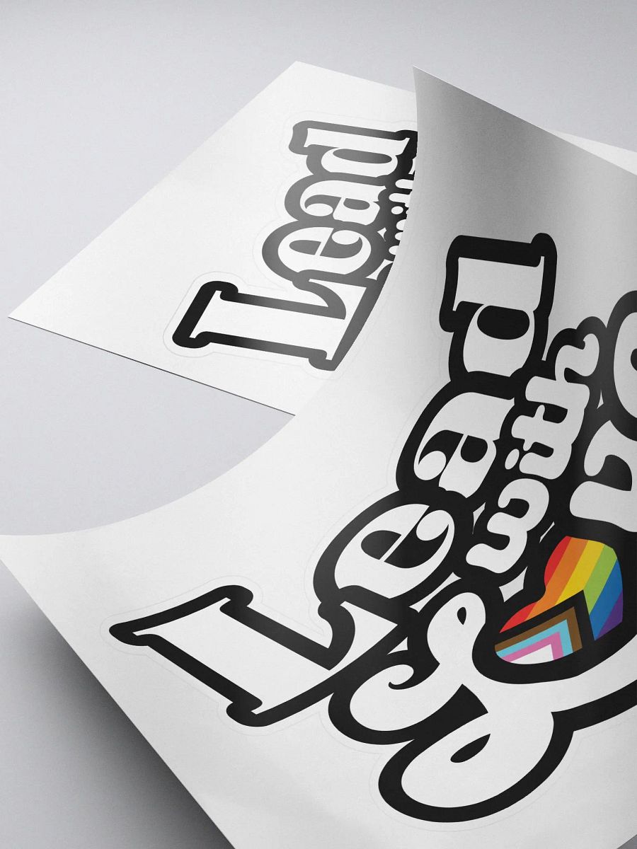 Lead With Love Sticker: Progress product image (4)