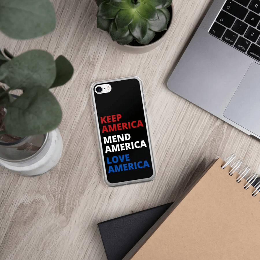 KAMALA Keep Mend Love America iPhone® Case product image (6)
