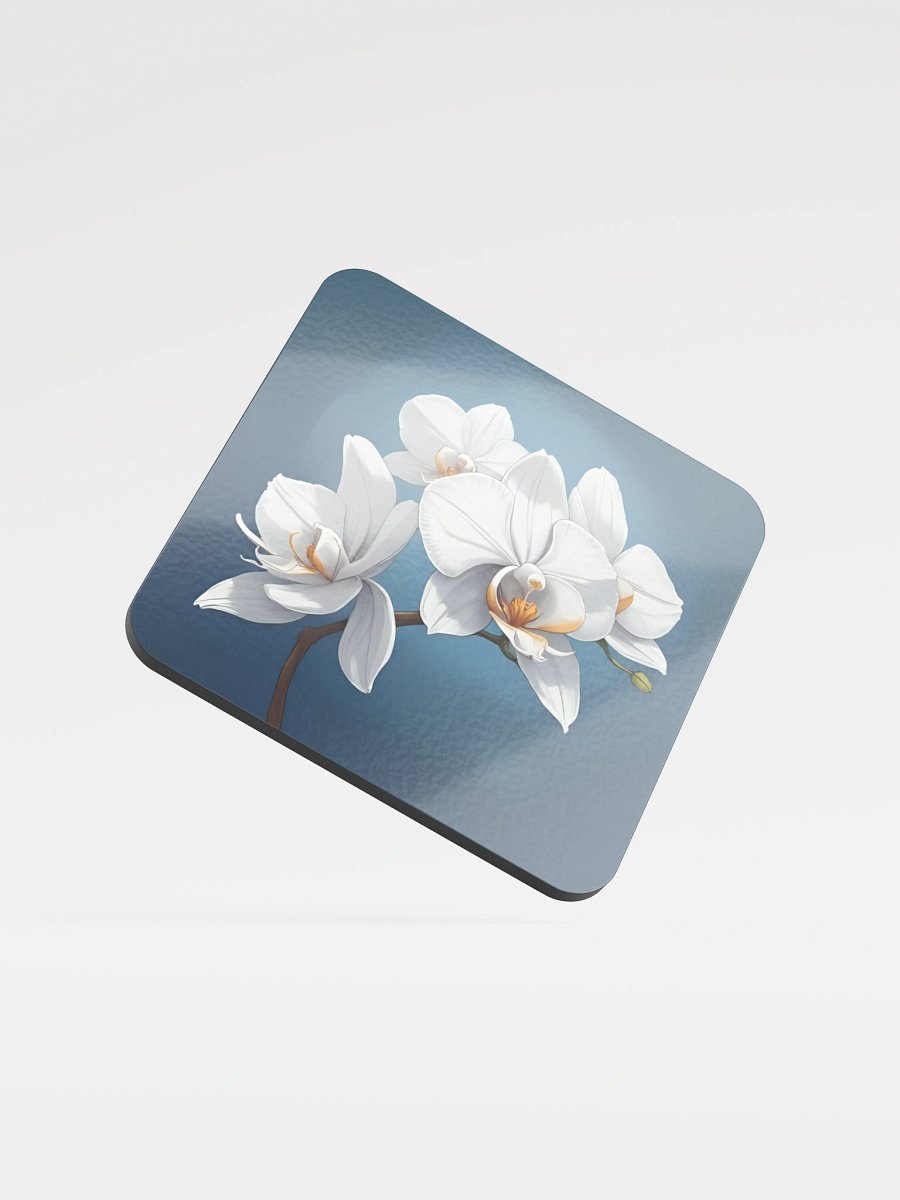 White Orchid Coasters product image (1)