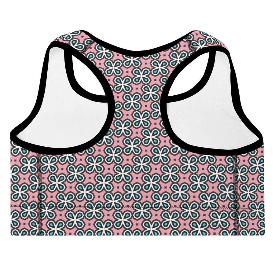 Trans Abstract (2) - Padded Sports Bra product image (4)