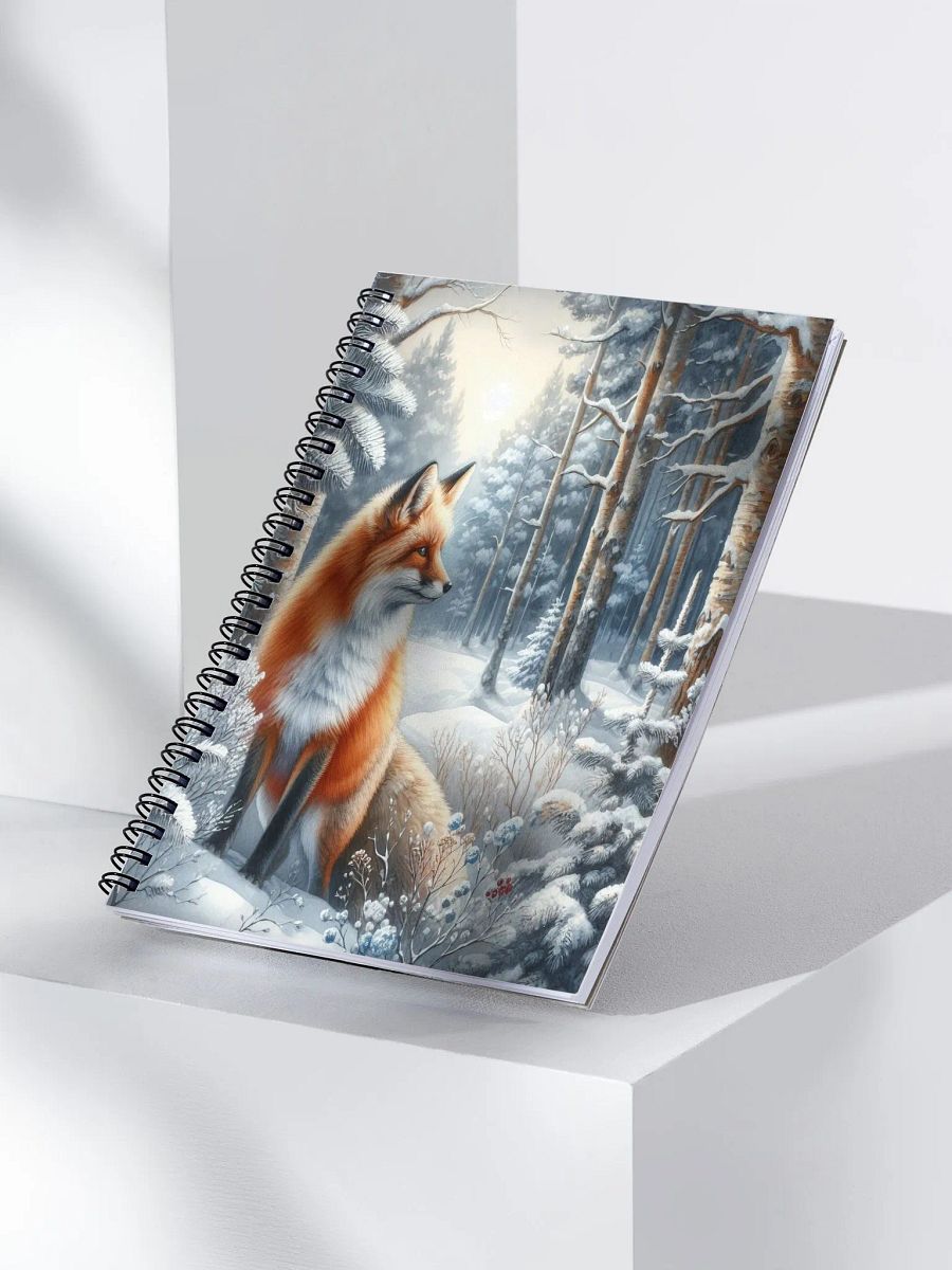 Winter Wonderland Fox-Spiral Notebook product image (3)