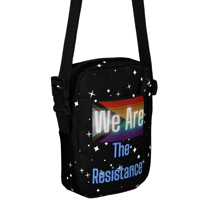 Resistors, We Are The Resistance, Crossbody Utility Bag product image (1)
