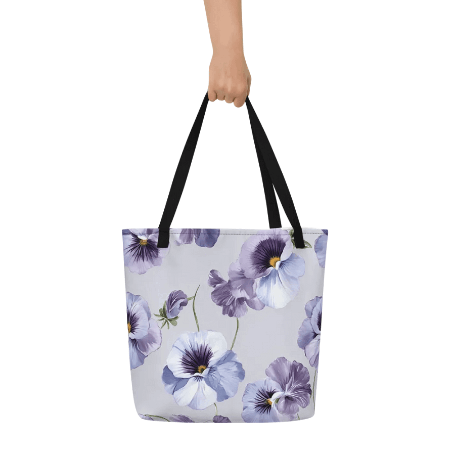 Pansy Tote Bag product image (7)