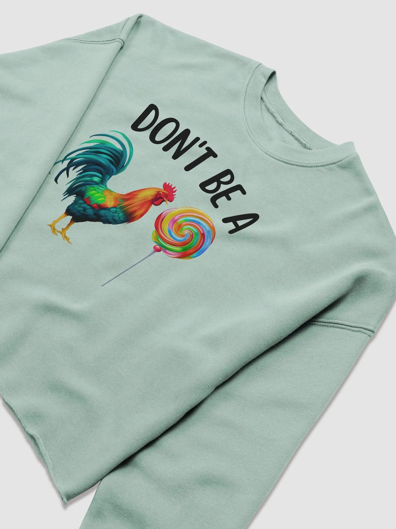 'Don't be a C*ck Sucker' Crop Sweatshirt product image (6)