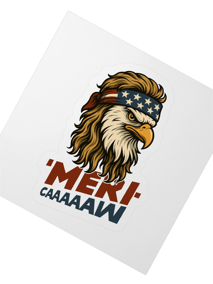 MeriCaw 4th of July Bald Eagle with Mullet product image (5)