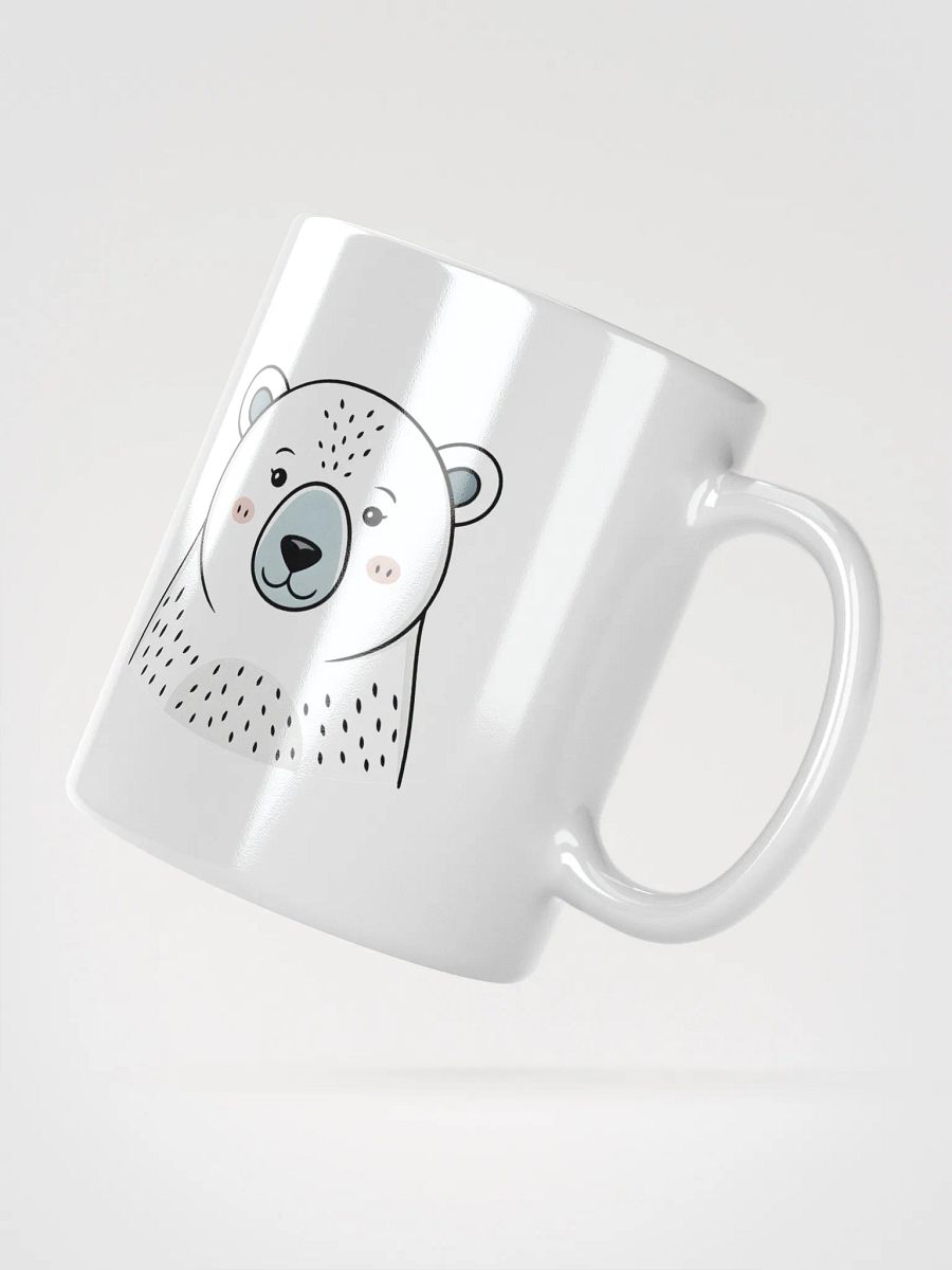Cute Bear Face Mug | Animal Lover Mug product image (2)