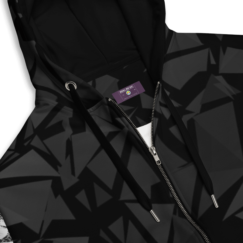 Break the rules | Recycled Unisex ZIP Hoodie product image (7)