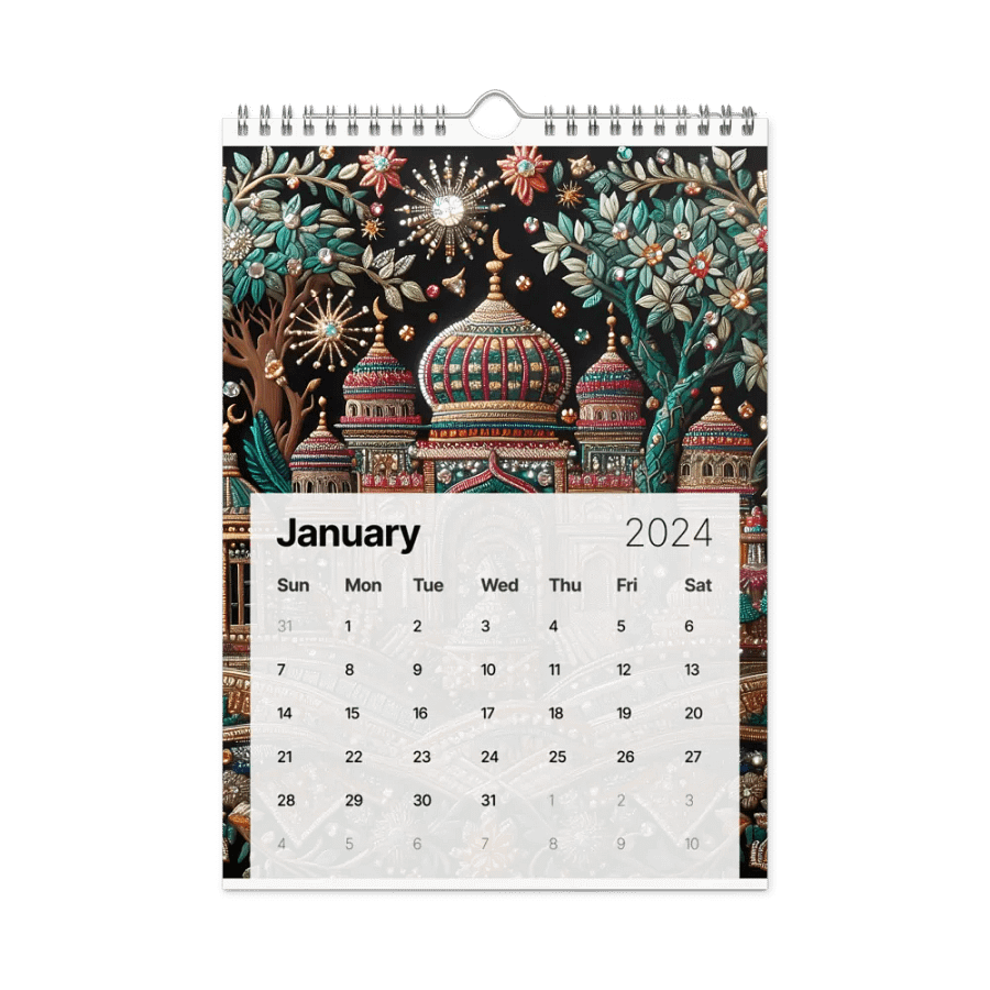 Indian themed calendar product image (8)
