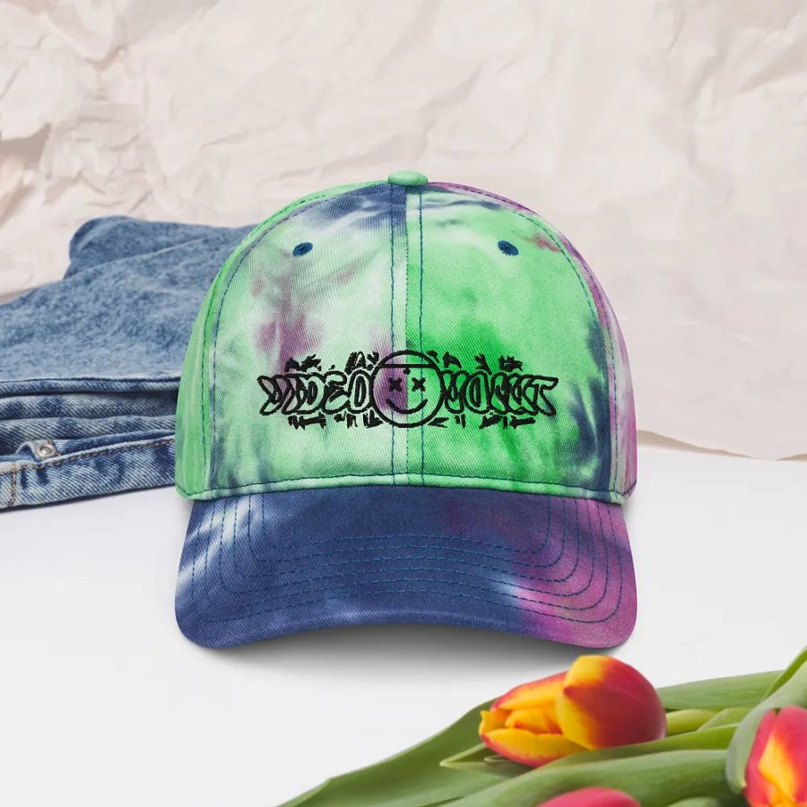 videovomit Graffiti outline tie-dye embroidered dadhat product image (14)
