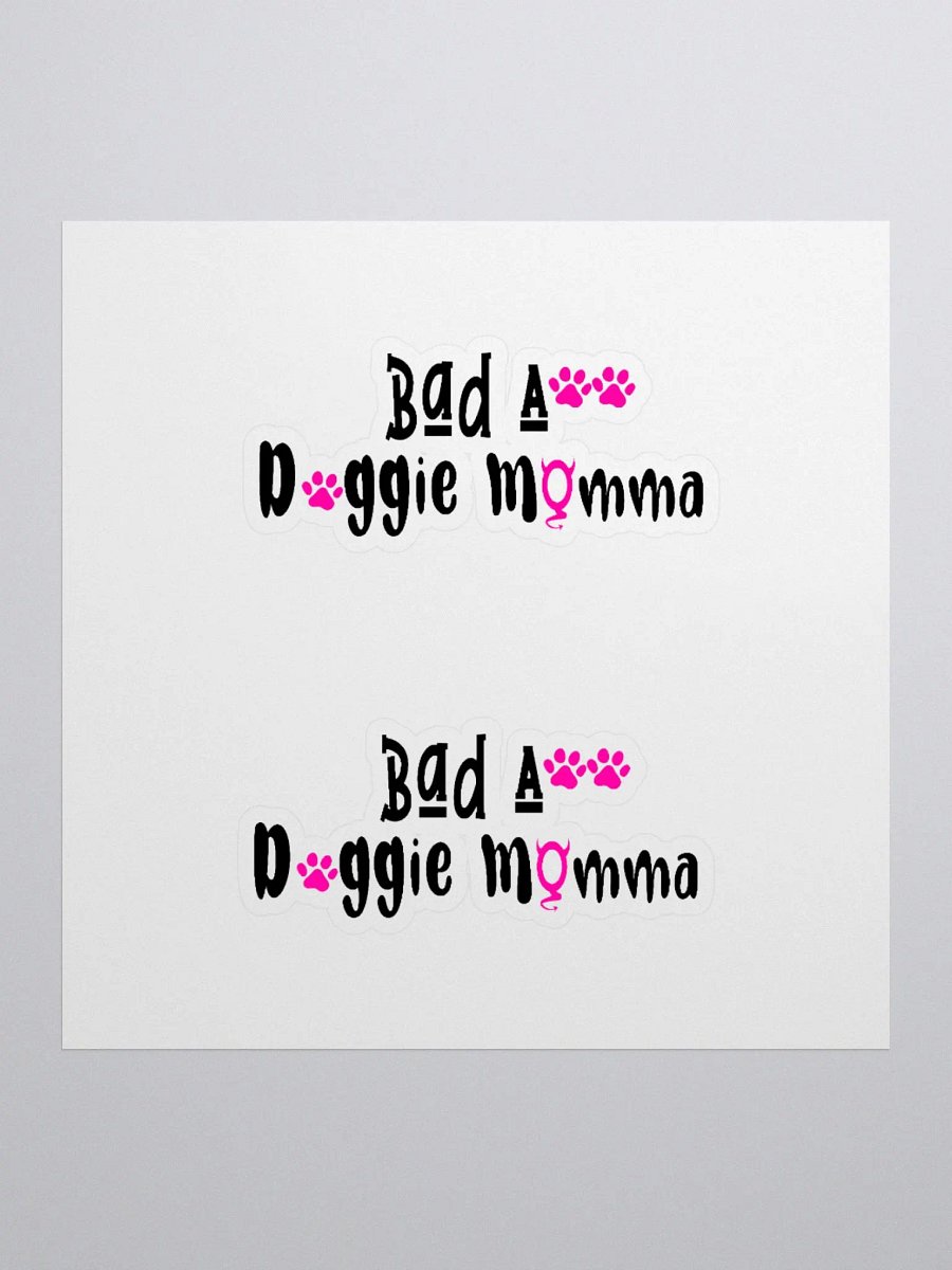 BADoggie Momma Logo Kiss-Cut Sticker product image (1)