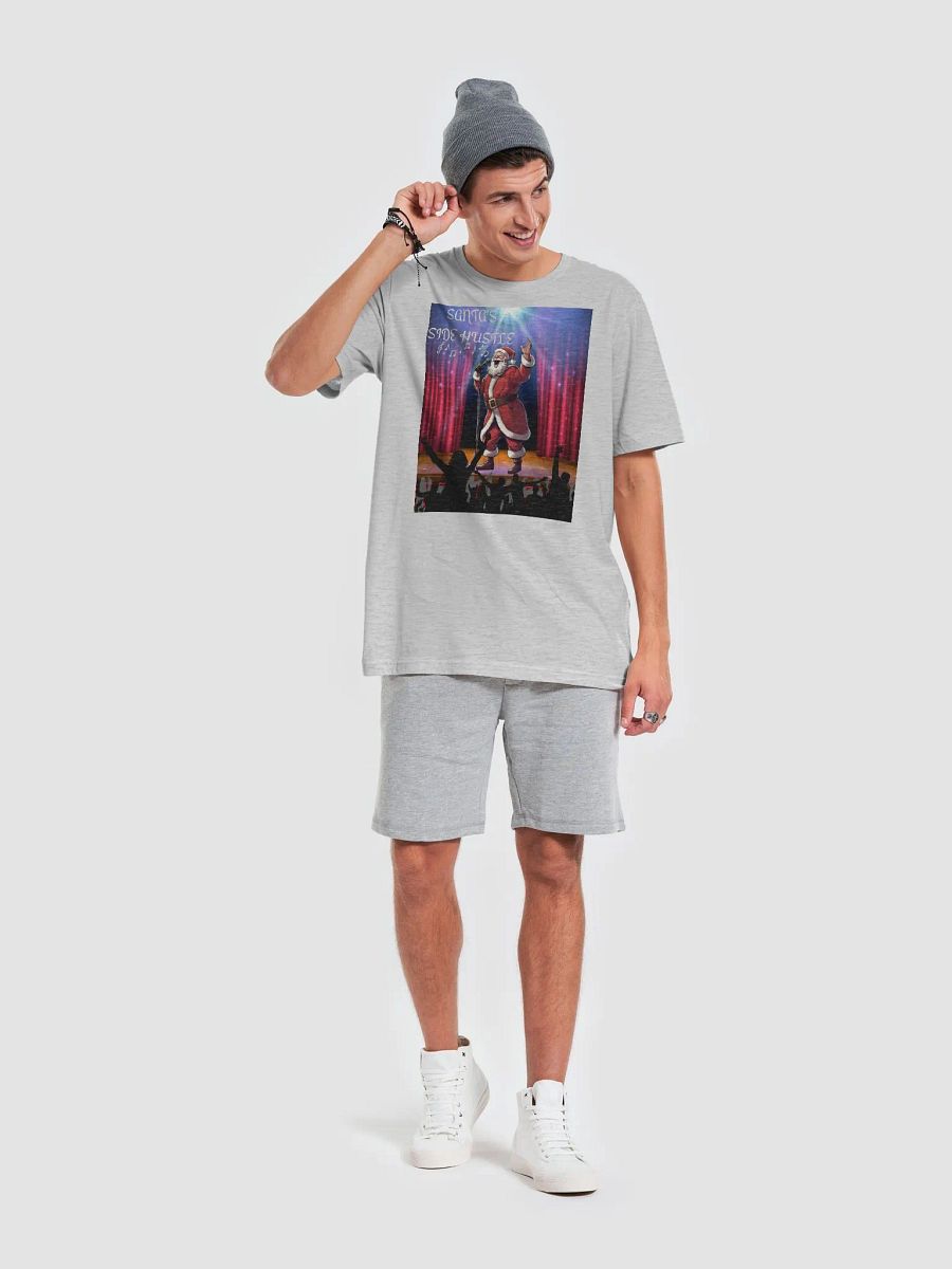 Side Hustle Santa, Karaoke Singing Santa T-shirt product image (34)