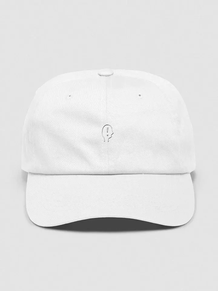 EXCLAIMING MENTALLY (sm. design, white thread) classic dad hat product image (73)