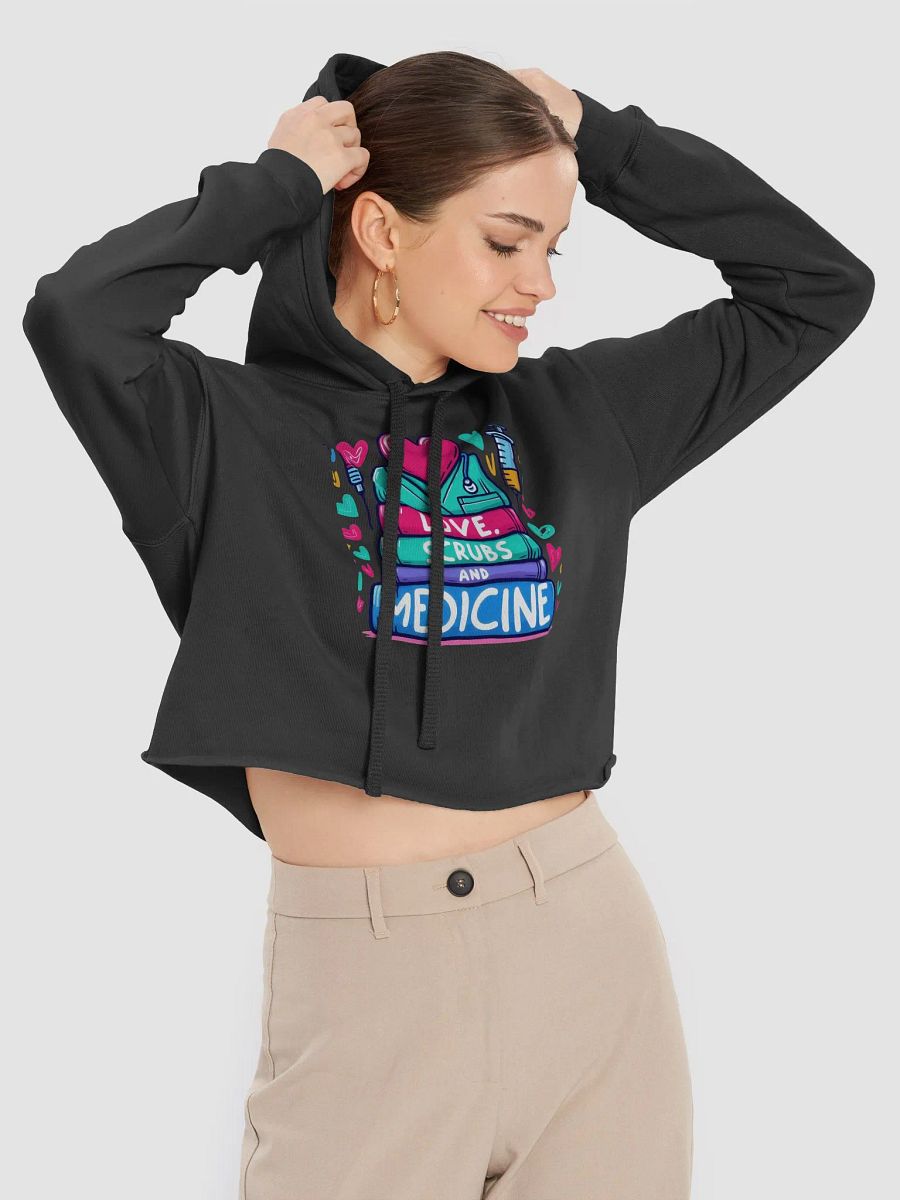 Love & Medicine Cropped Hoodie product image (17)