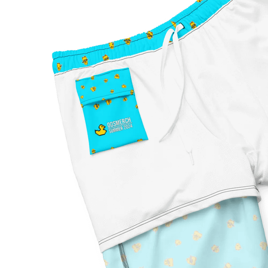 Ducks With Guns Swim Trunks product image (4)