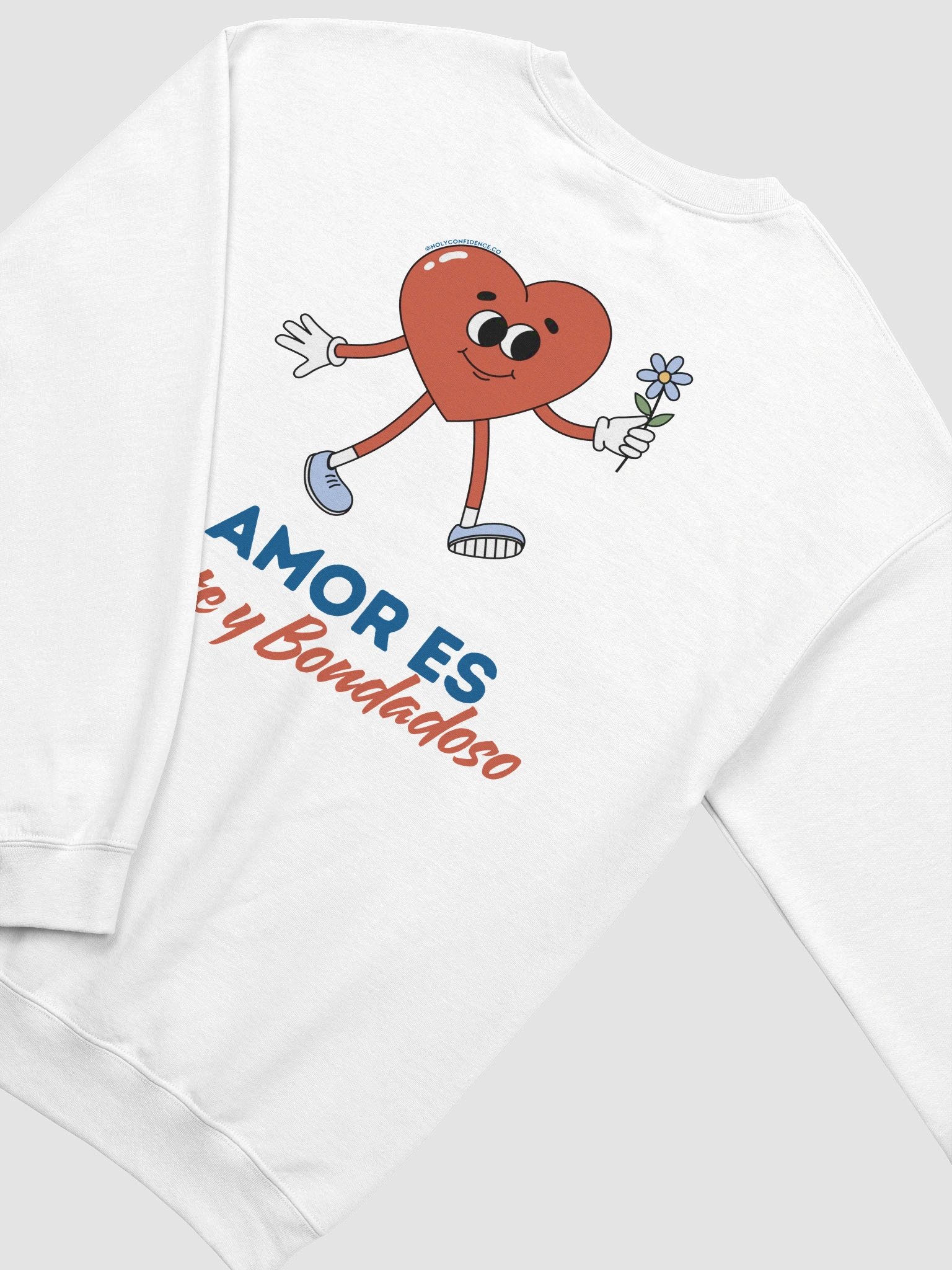 El Amor es Paciente y Bondadoso (Sudadera de Cuello Redondo) product image (4)